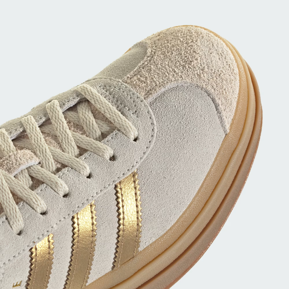 IH6781 adidas Gazelle Bold Cream White Brown Desert (Women's)