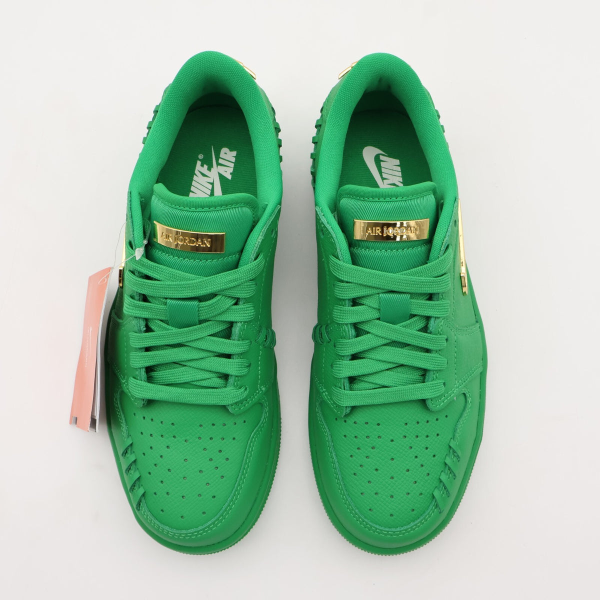 FN5032-300 Nike Air Jordan 1 Low MM Lucky Green Metallic Gold (Women's)