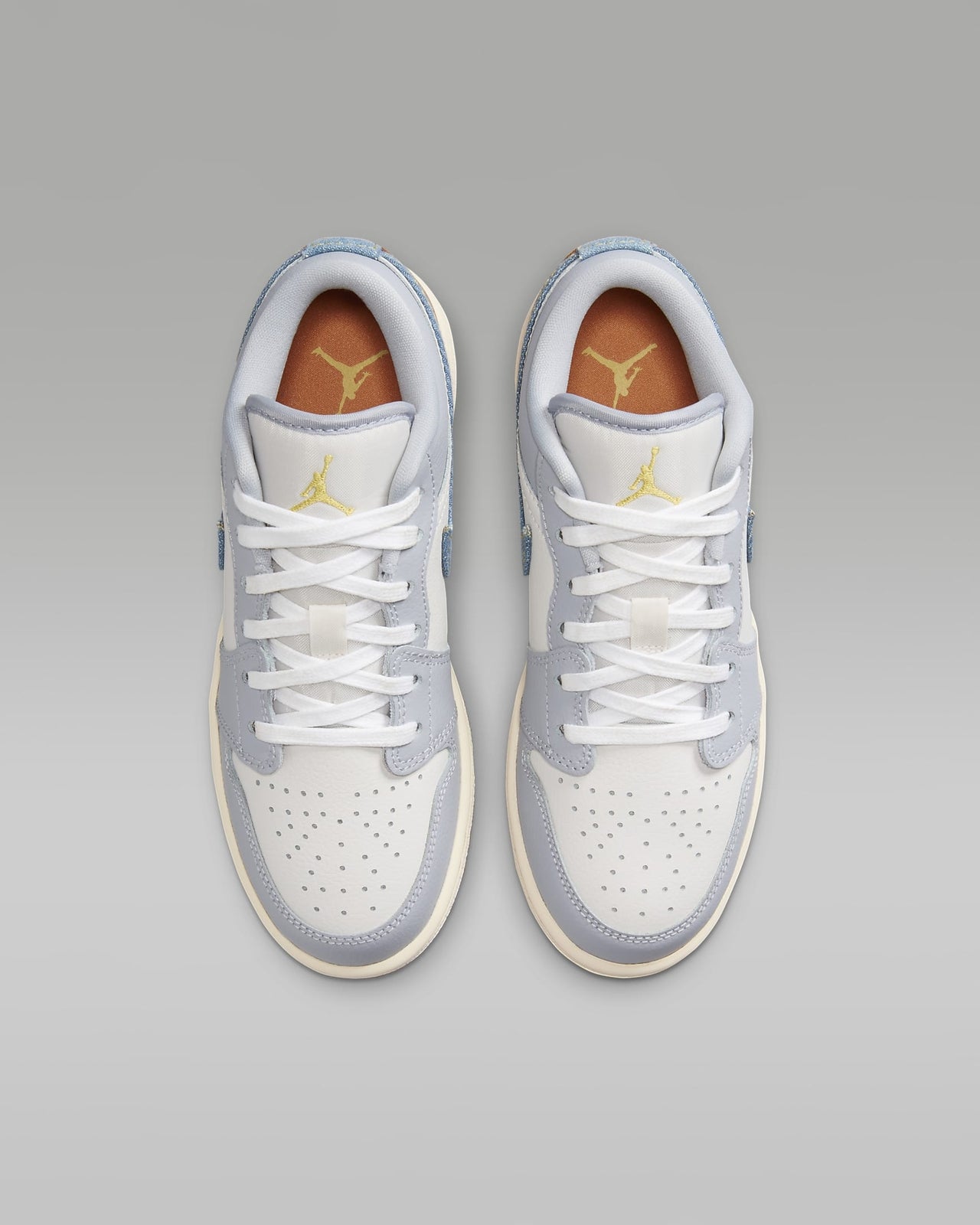 FZ5046-041 Nike GS Air Jordan 1 Low SE Phantom Coconut Milk Amber Brown