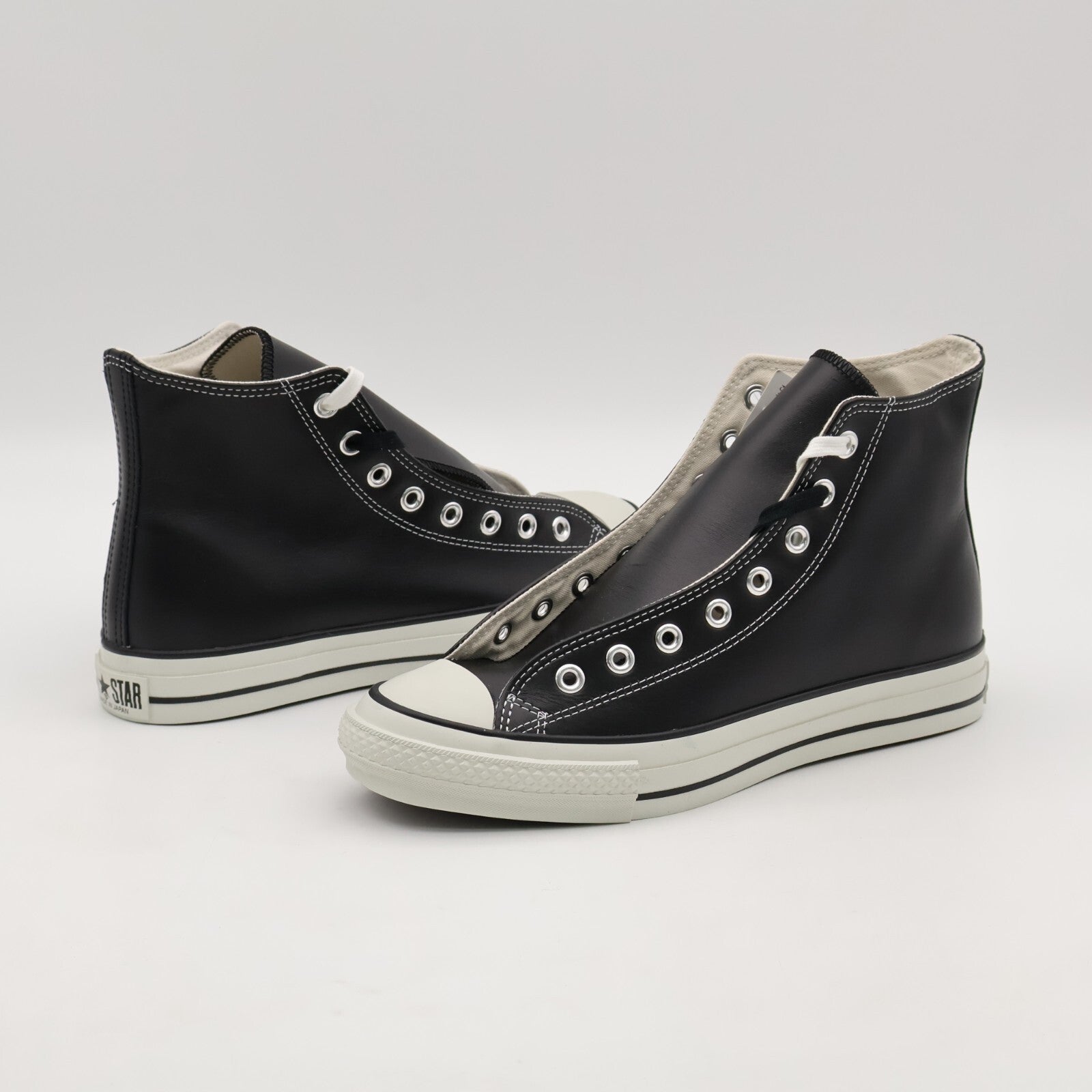 31311330 BILLY'S Converse Leather All Star J Hi Black (Men's)