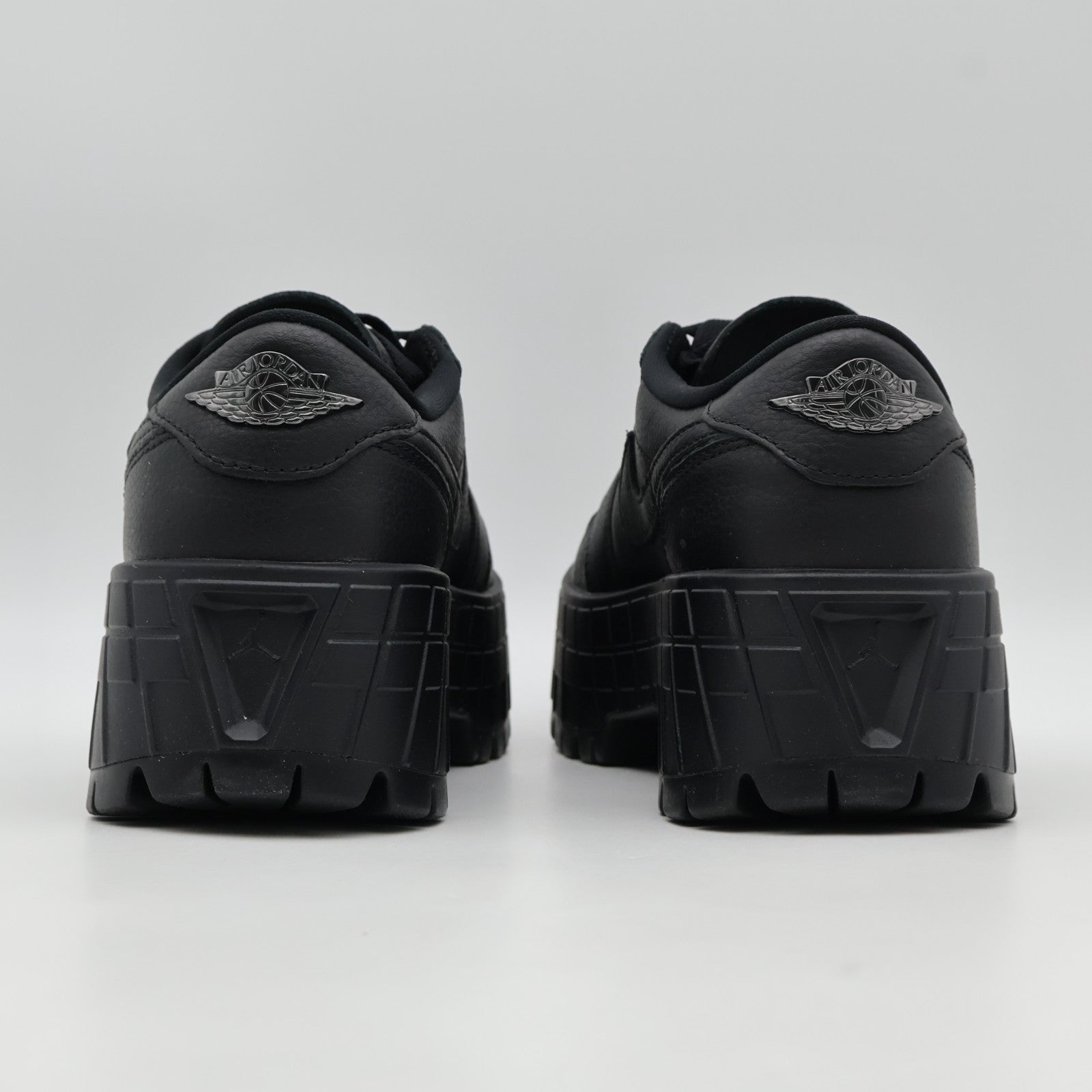 HF3184-001 Nike Air Jordan 1 Brooklyn Low Triple Black (Women's)