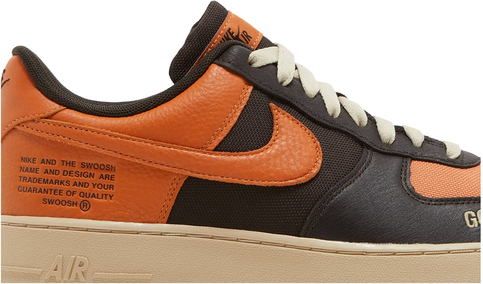 DO2760-220 Nike Air Force 1 Low GORE-TEX "Brown/Hot Curry" (Men's)