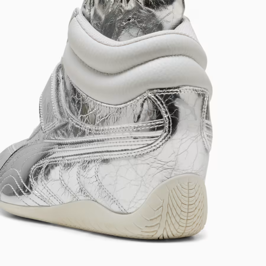 408366-01 Puma Speedcat Wedge Luster "Puma Silver/Vapor Gray" (Women's)
