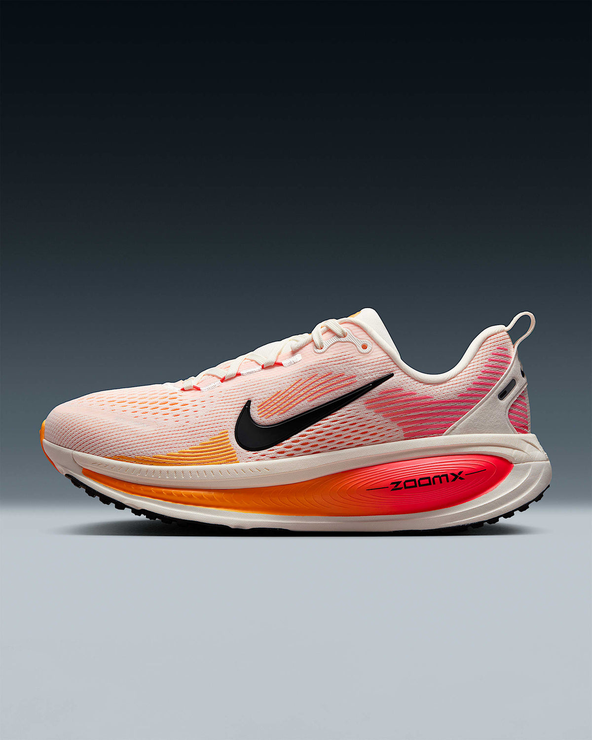 HM6804-100 Nike Vomero 18 Sail Bright Crimson Laser Orange Black (Women's)
