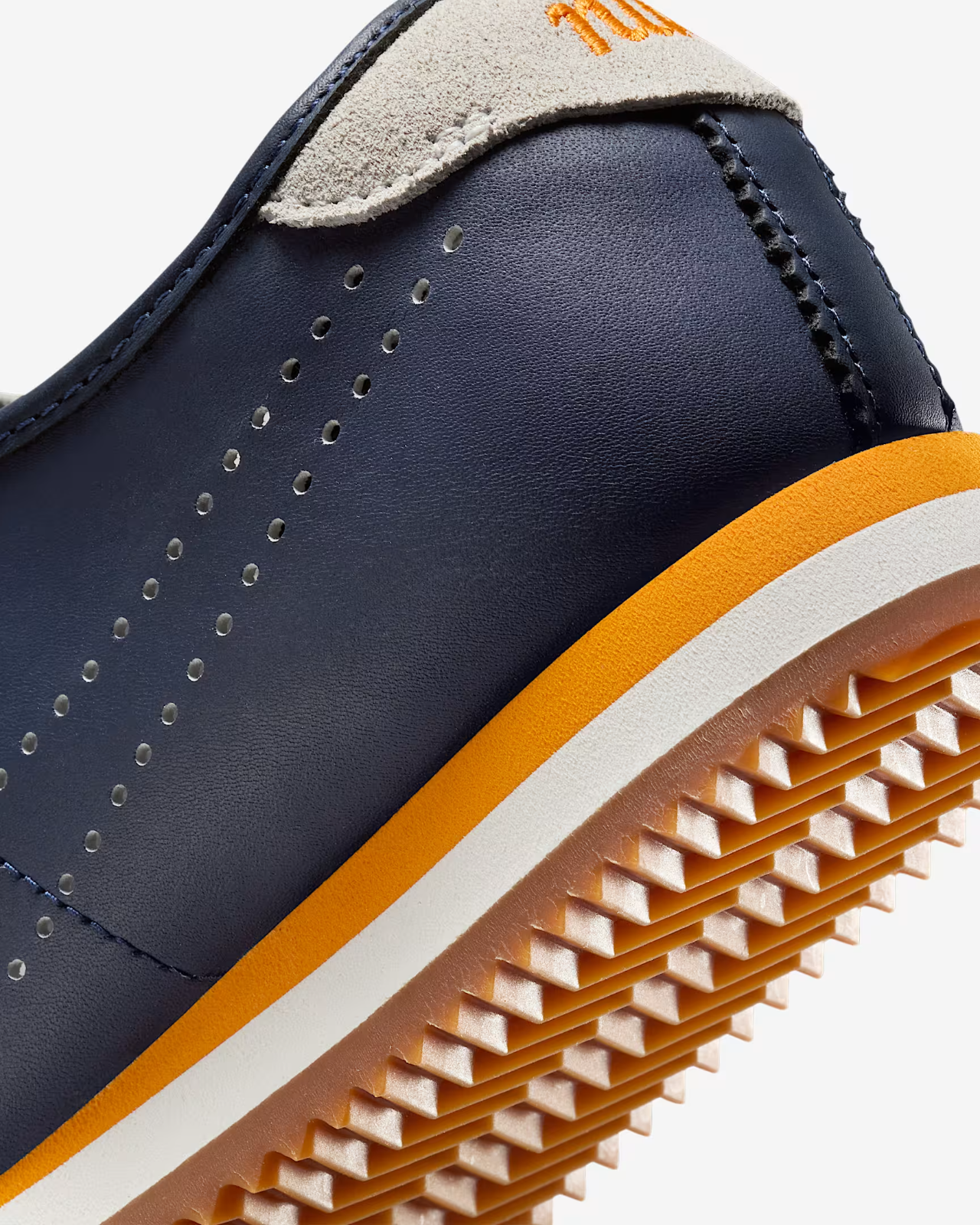 HQ1841-400 Nike Cortez Leather Midnight Navy Summit White (Women's)