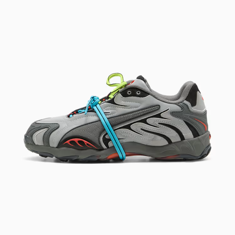 405383-01 A$AP Rocky Ã Puma Inhale Refle Team Silver Flat Medium Gray (Men's)