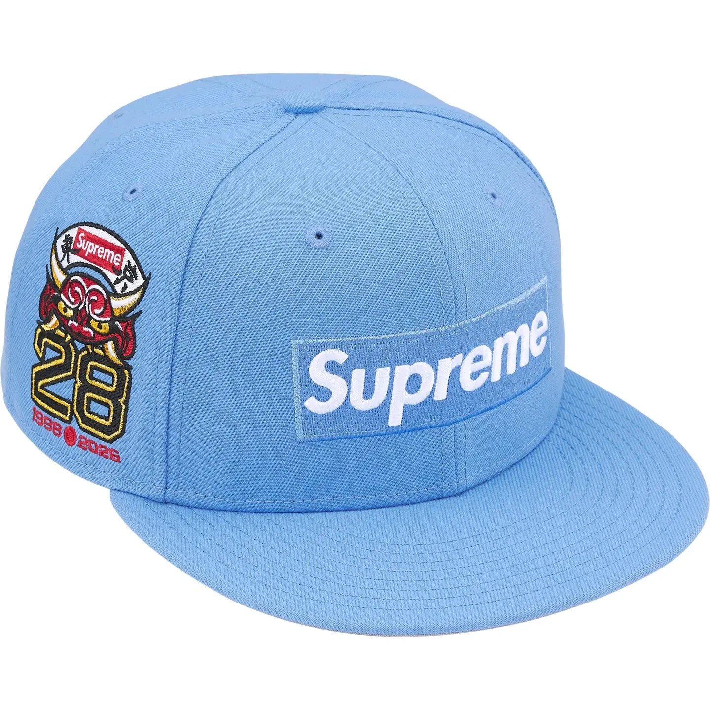 Supreme Shop Box Logo New Era (Tokyo) Light Blue