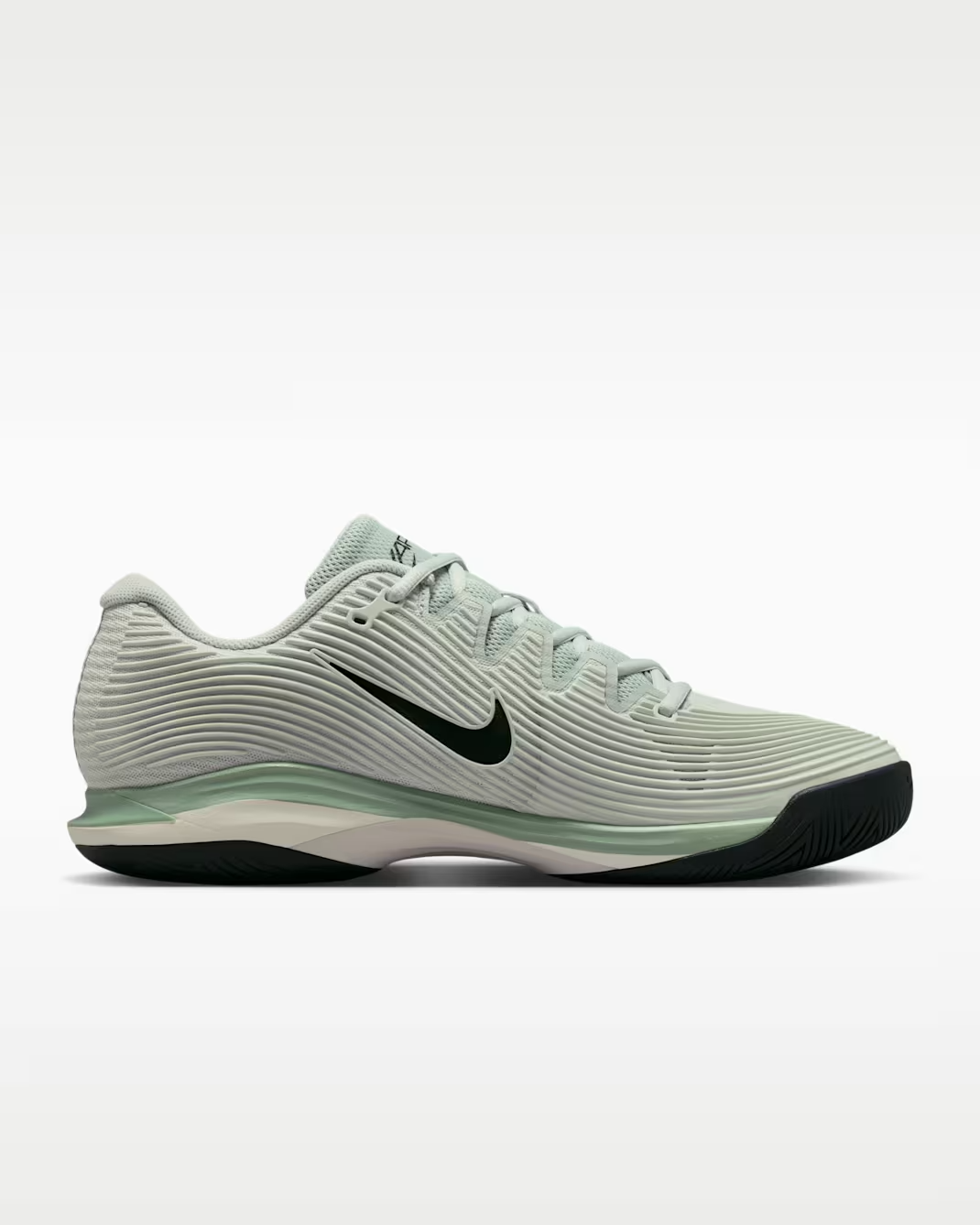 FV5552-003 Nike Vapor 12 Light Silver Steam White Black (Men's)