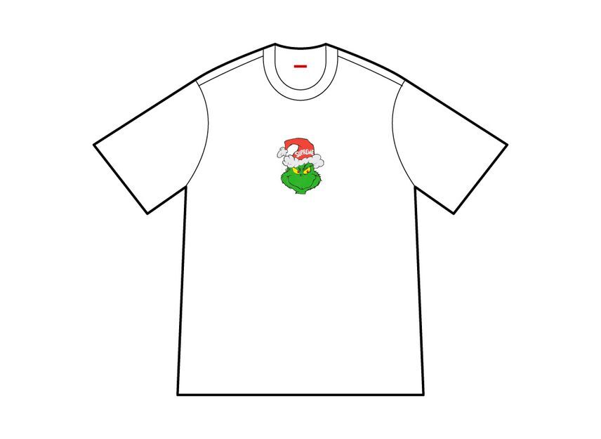 Supreme Grinch Tee White