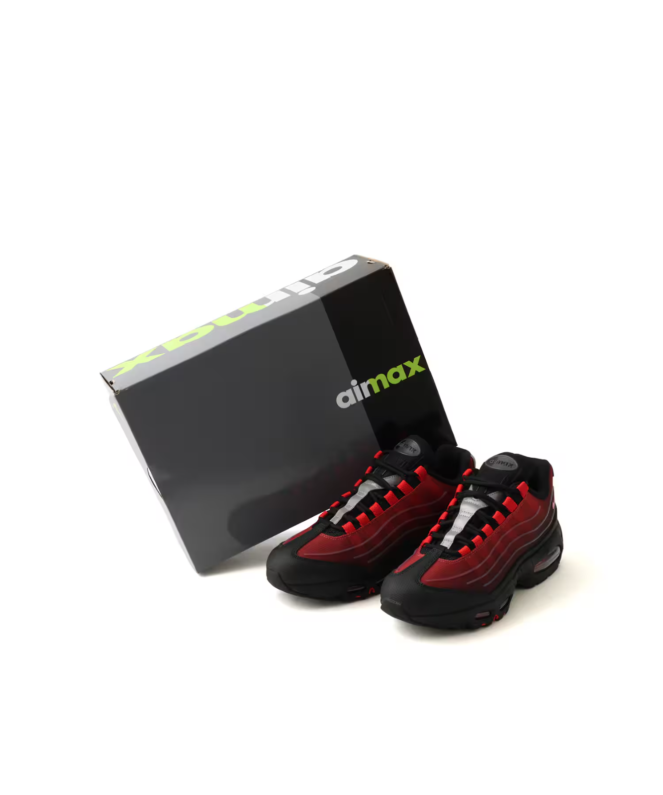 IH7853-005 Nike Air Max 95 Big Bubble Tech "Red/Black" (Men's)