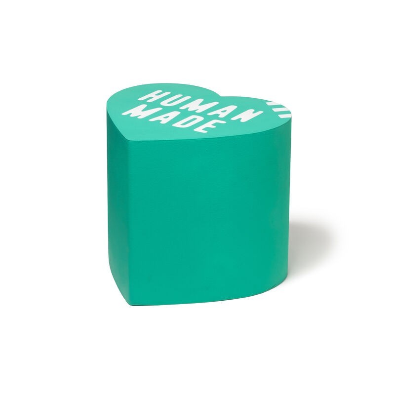 HUMAN MADE Heart Urethane Stool Green