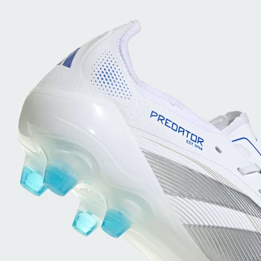 JP9809 adidas Predator Elite HG AG Cloud White Silver Metallic Bright (Men's)