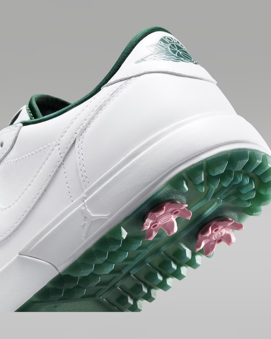 IQ3417-100 Nike Air Jordan 1 Low Golf Spike White Fir (Men's)