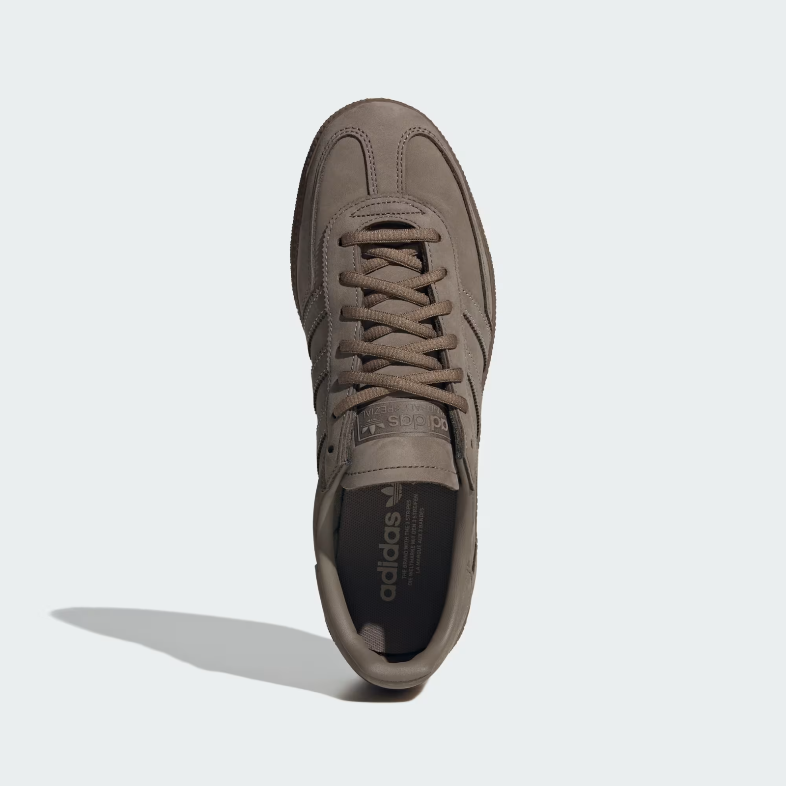 KJ9852 adidas Handball Spezial "Blanch Brown/Gum" (Men's)