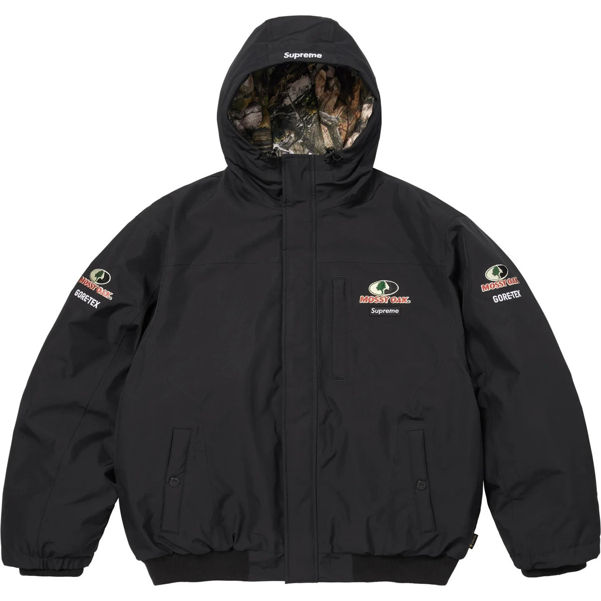 Supreme GORE-TEX Mossy Oak Jacket Black
