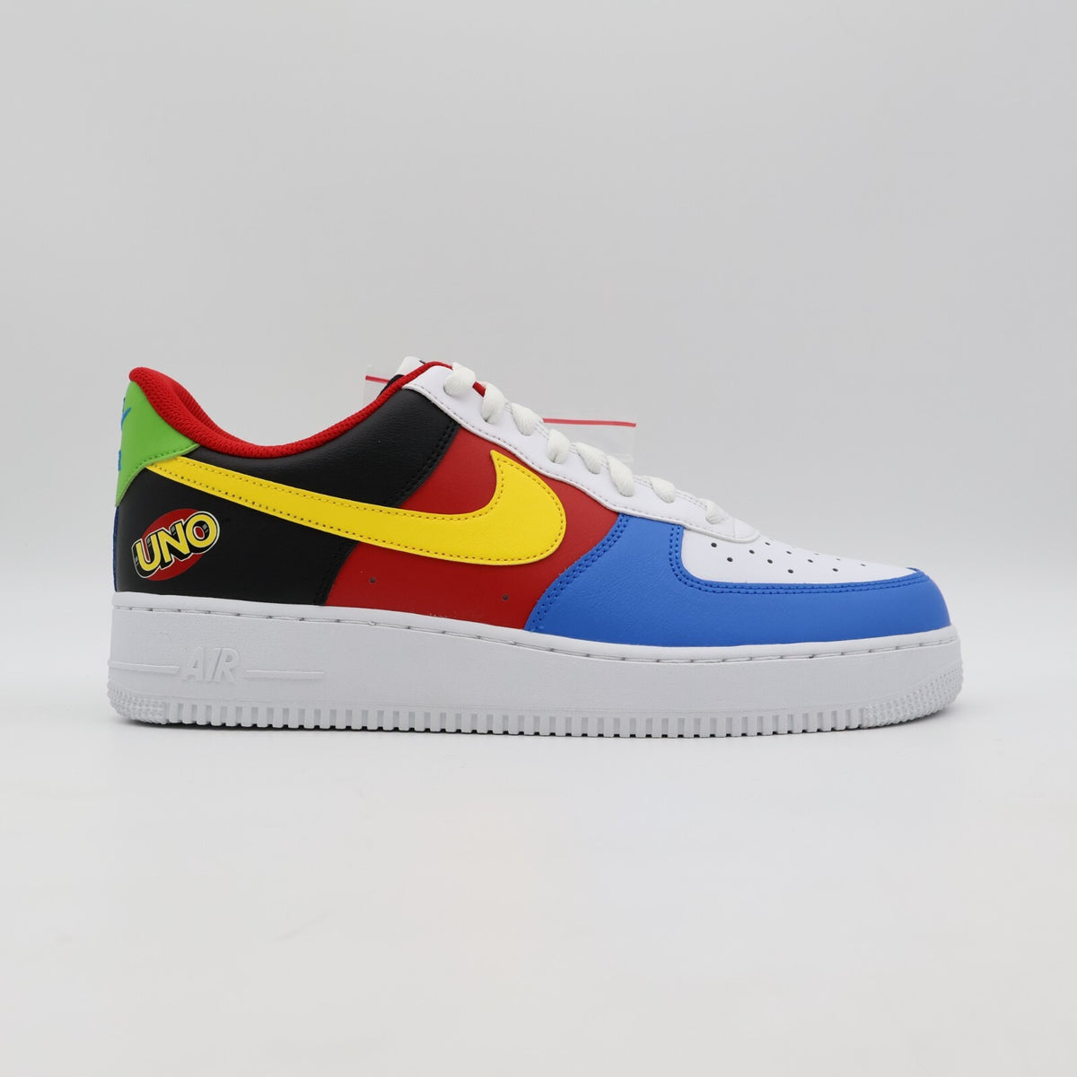 DC8887-100 UNO x Nike Air Force 1 Low White Yellow University Red (Men's)