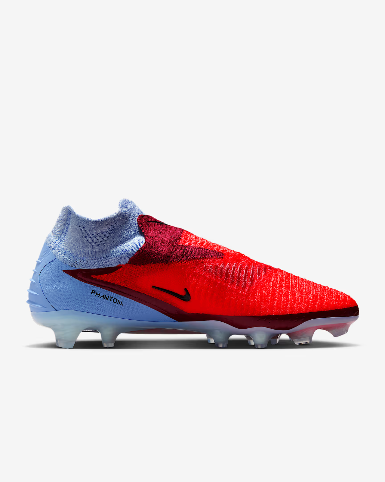 HJ2147-400 Nike Phantom 6 High Elite Firm Ground Soccer Cleats Royal Tint (Men's