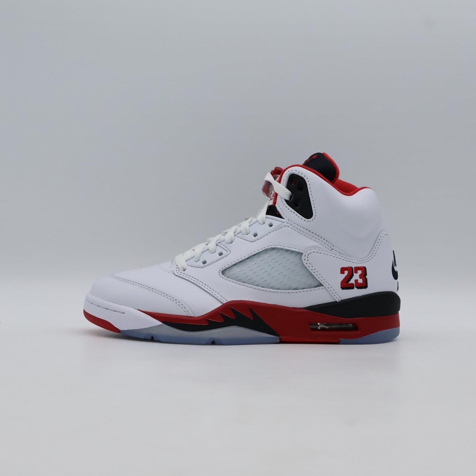 HQ7978-101 Nike Air Jordan 5 Retro OG Fire Red Black Tongue 2025 (Men's)