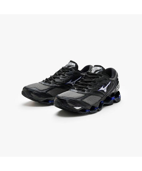 D1GA333712 Mizuno Wave Prophecy LS "Charcoal/Silver/Blue" (Men's)