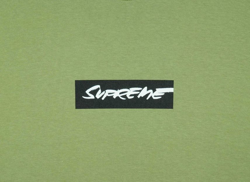 Supreme Futura Box Logo Tee Moss