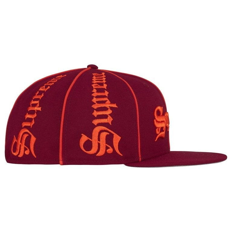 Supreme Piping Script New Era Cardinal