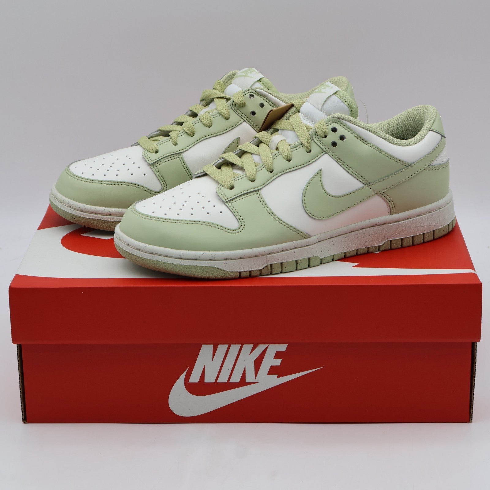 HF5384-300 Nike Dunk Low Next Nature Olive Aura Sail Coconut Milk (Women's)