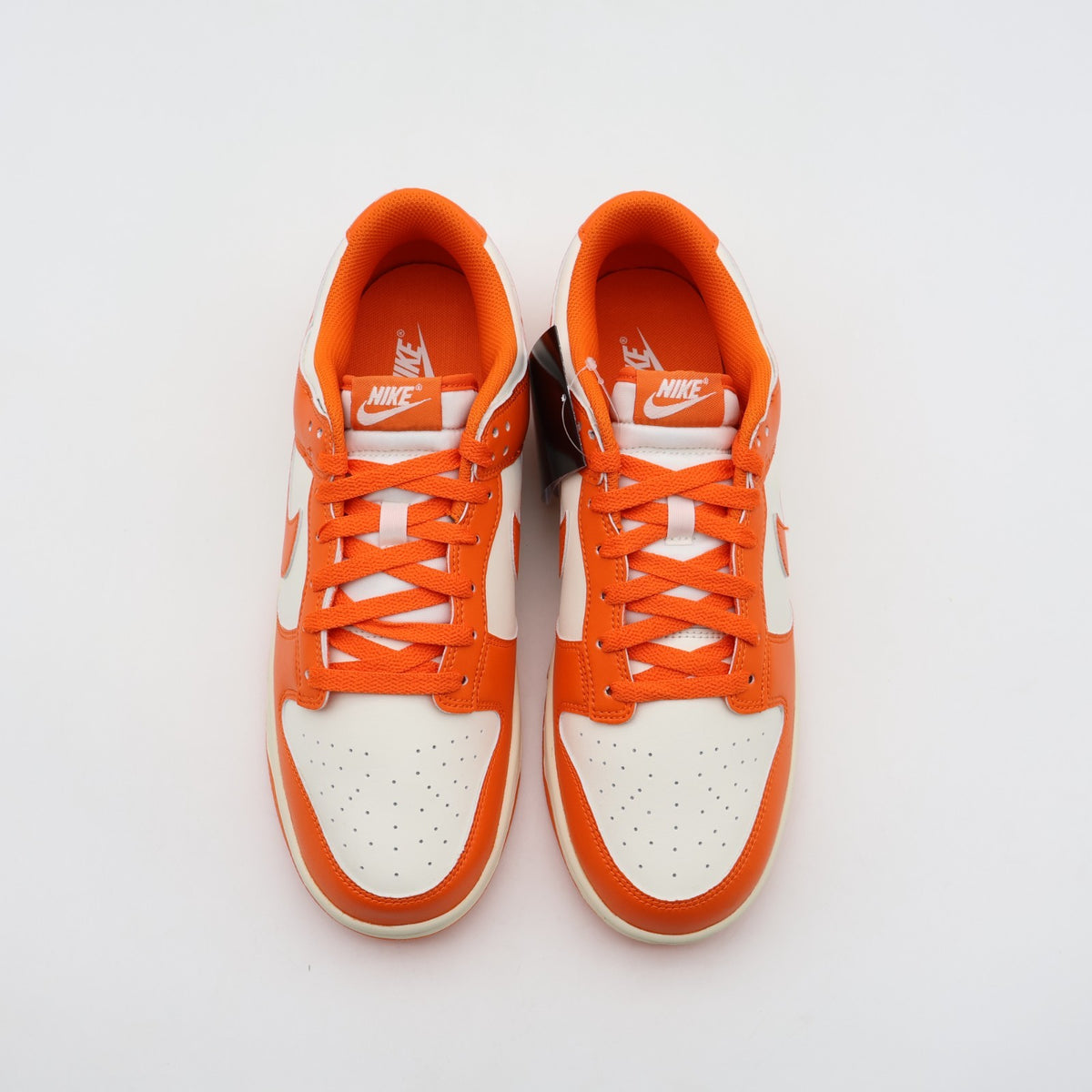 HF5441-106 Nike Dunk Low Retro Syracuse Pale Ivory Safety Orange (Men's)