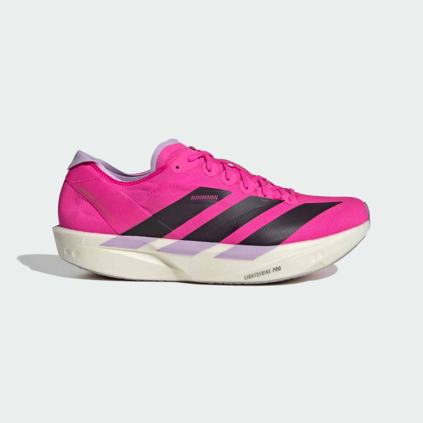 JQ2812 adidas Adizero Takumi Sen 11 Shock Pink Aurora Black Powder Plum (Men's)