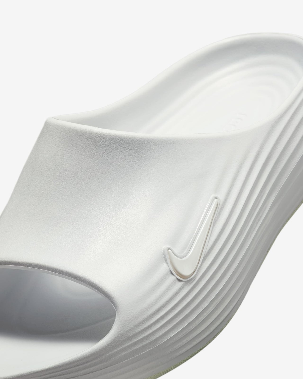 HV4479-100 Nike ReactX Rejuven8 Slide Triple White (Men's)