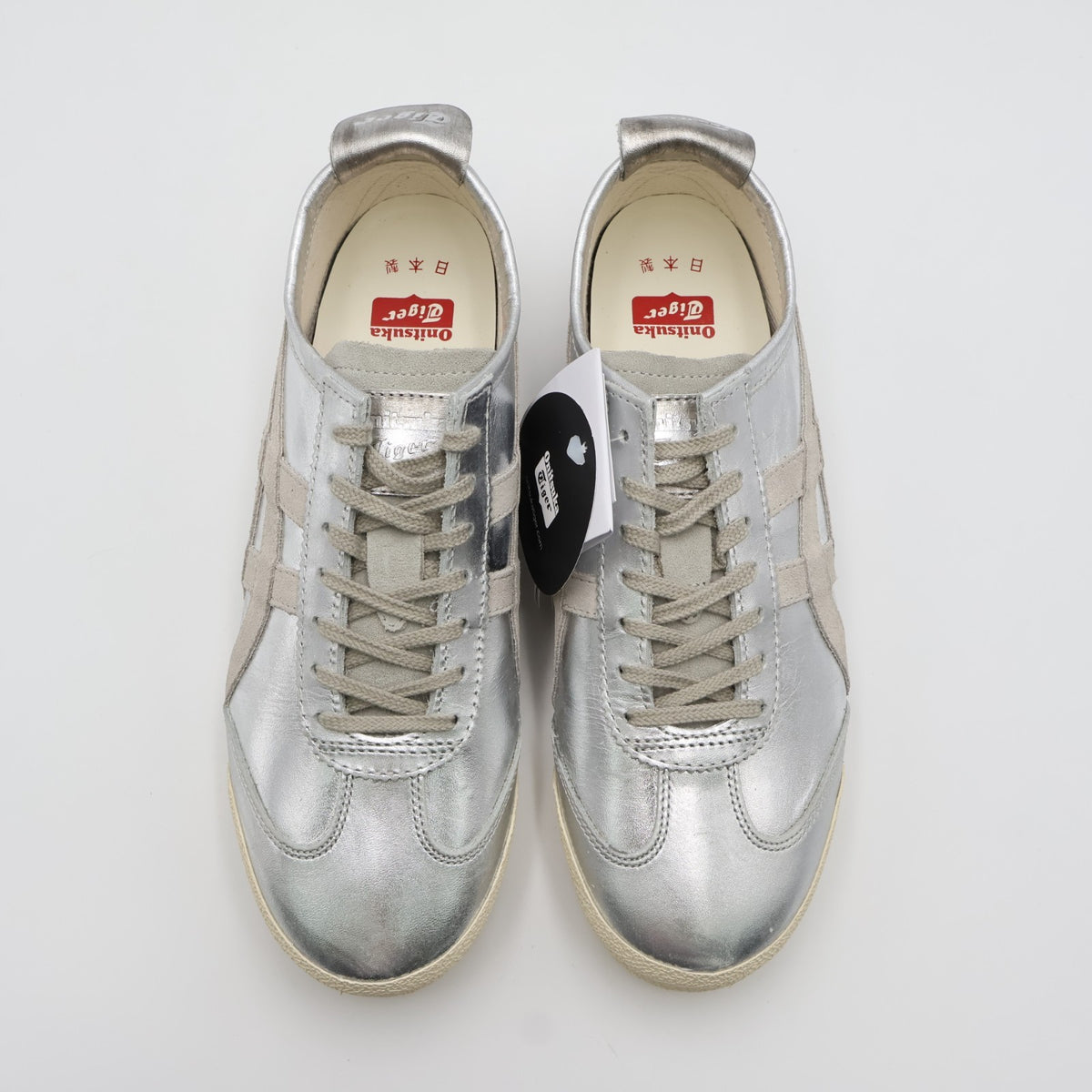 1182A467-020 Onitsuka Tiger Mexico 66 Deluxe Silver Piedmont Grey (Women's)
