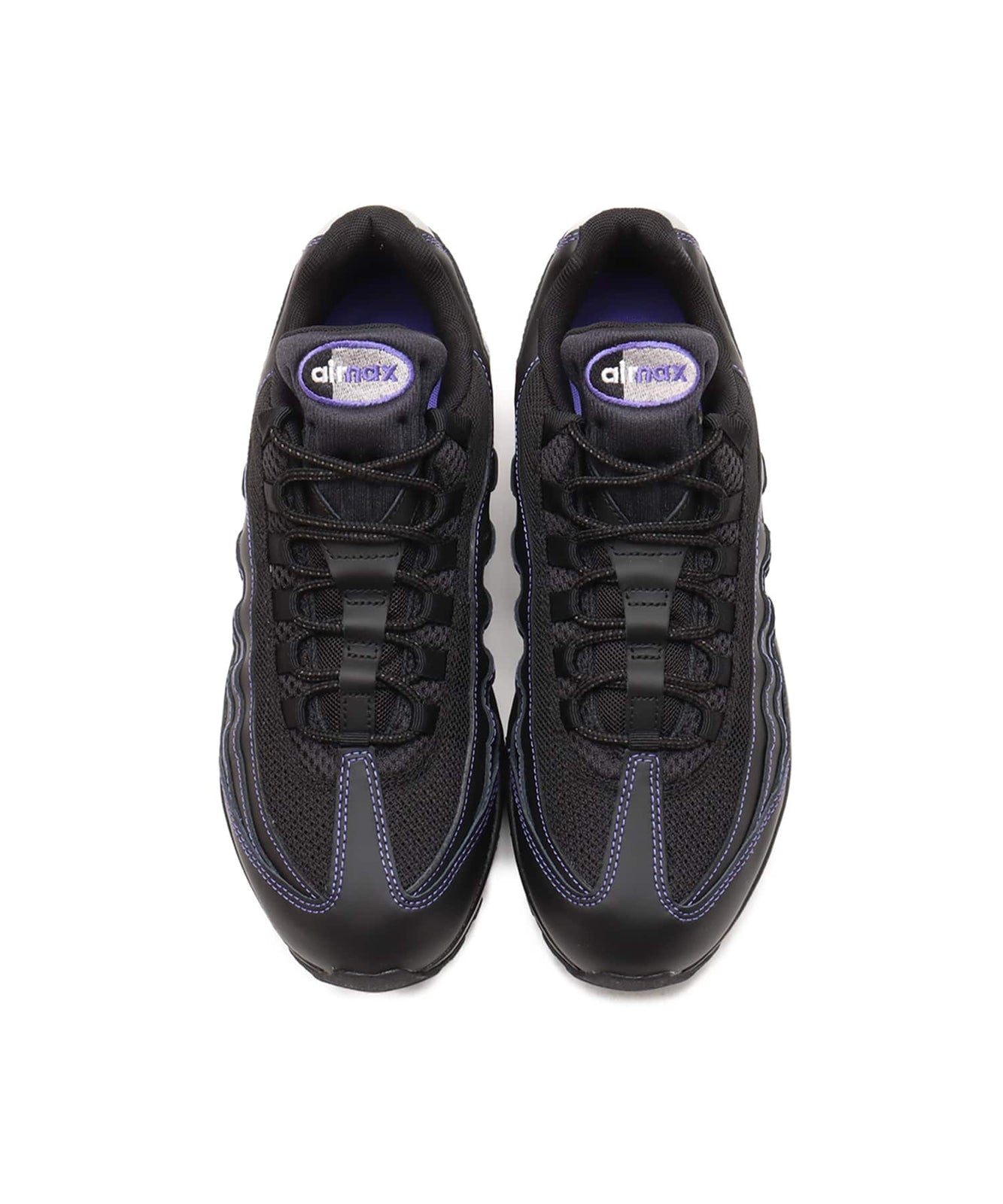 IB7936-001 Nike Air Max 95 OG Big Bubble Black Persian Violet (Men's)