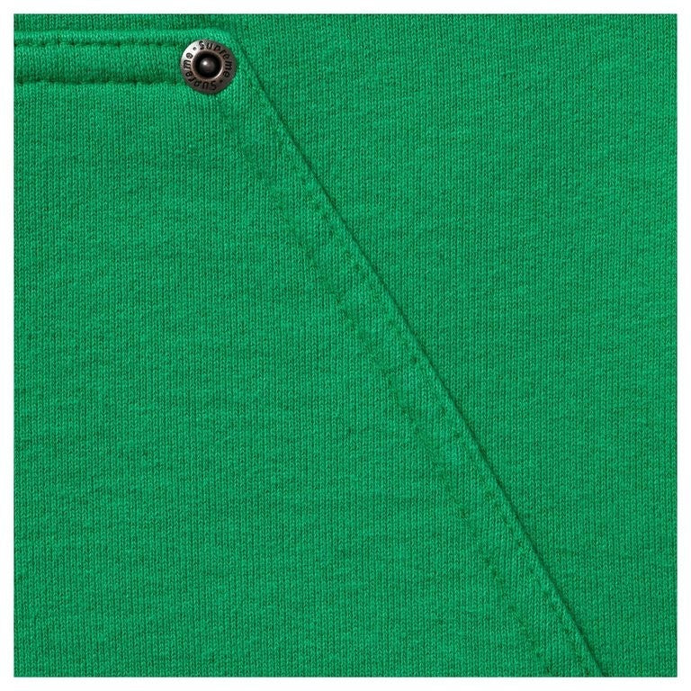 Supreme Double Knee Painter Sweatshort Green