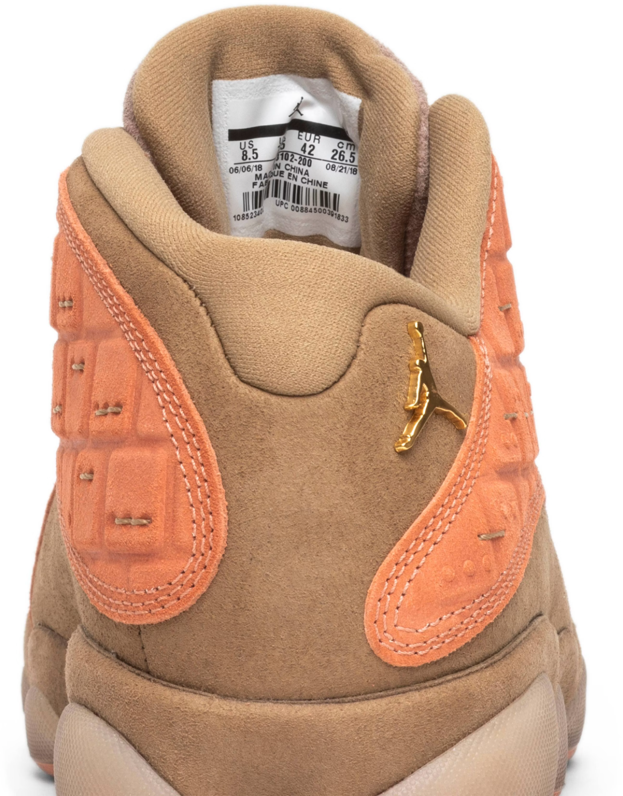AT3102-200 CLOT Ã Nike Air Jordan 13 Retro Low "Sepia Stone" (Men's)