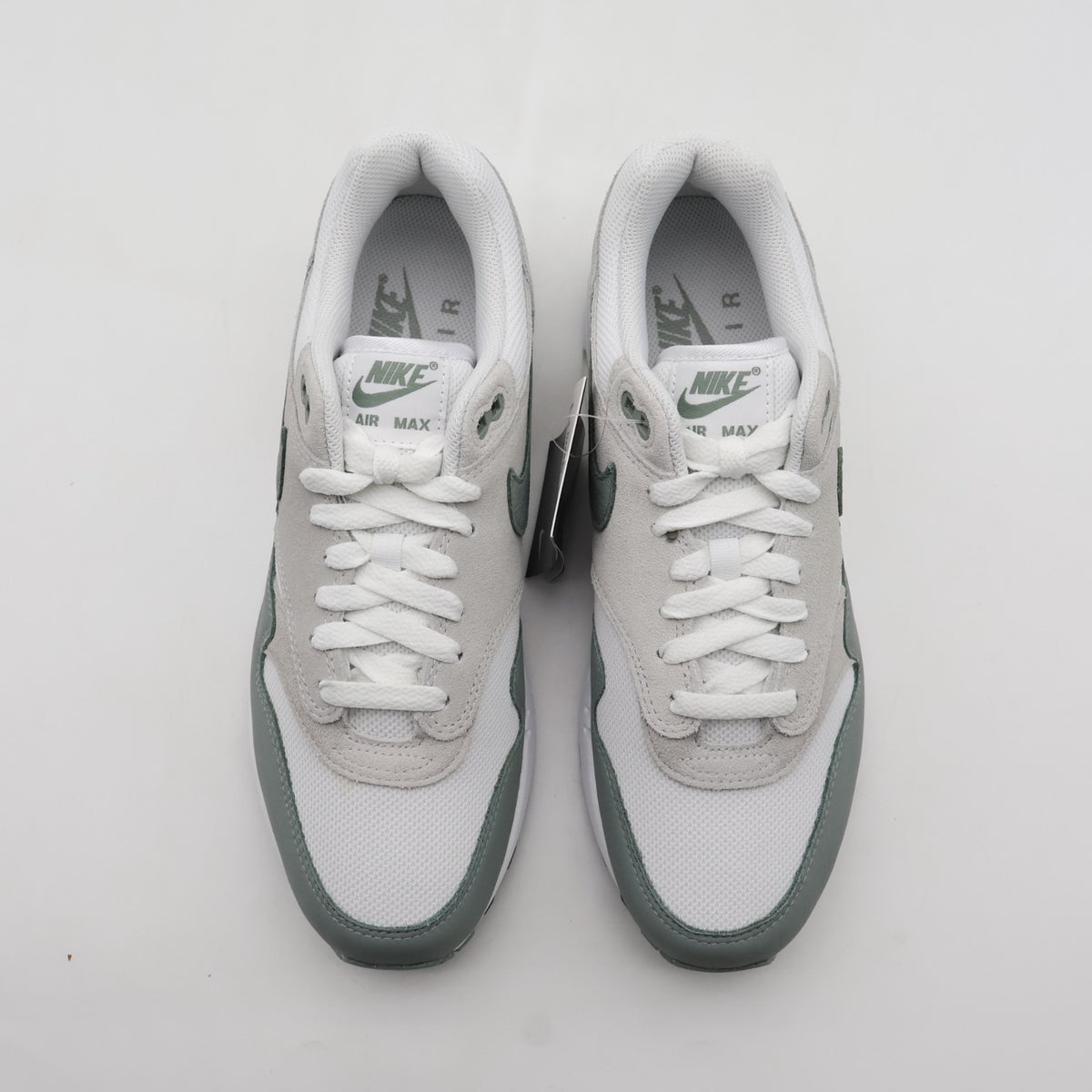 DZ4549-100 Nike Air Max 1 Mica Green White Light Grey Mud Gray Photon Dust
