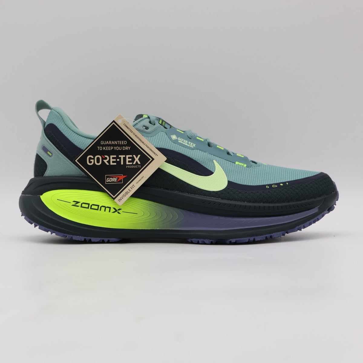 HQ7001-300 Nike Vomero 18 GORE-TEX Seaweed Cannon Volt Barely Volt (Men's)