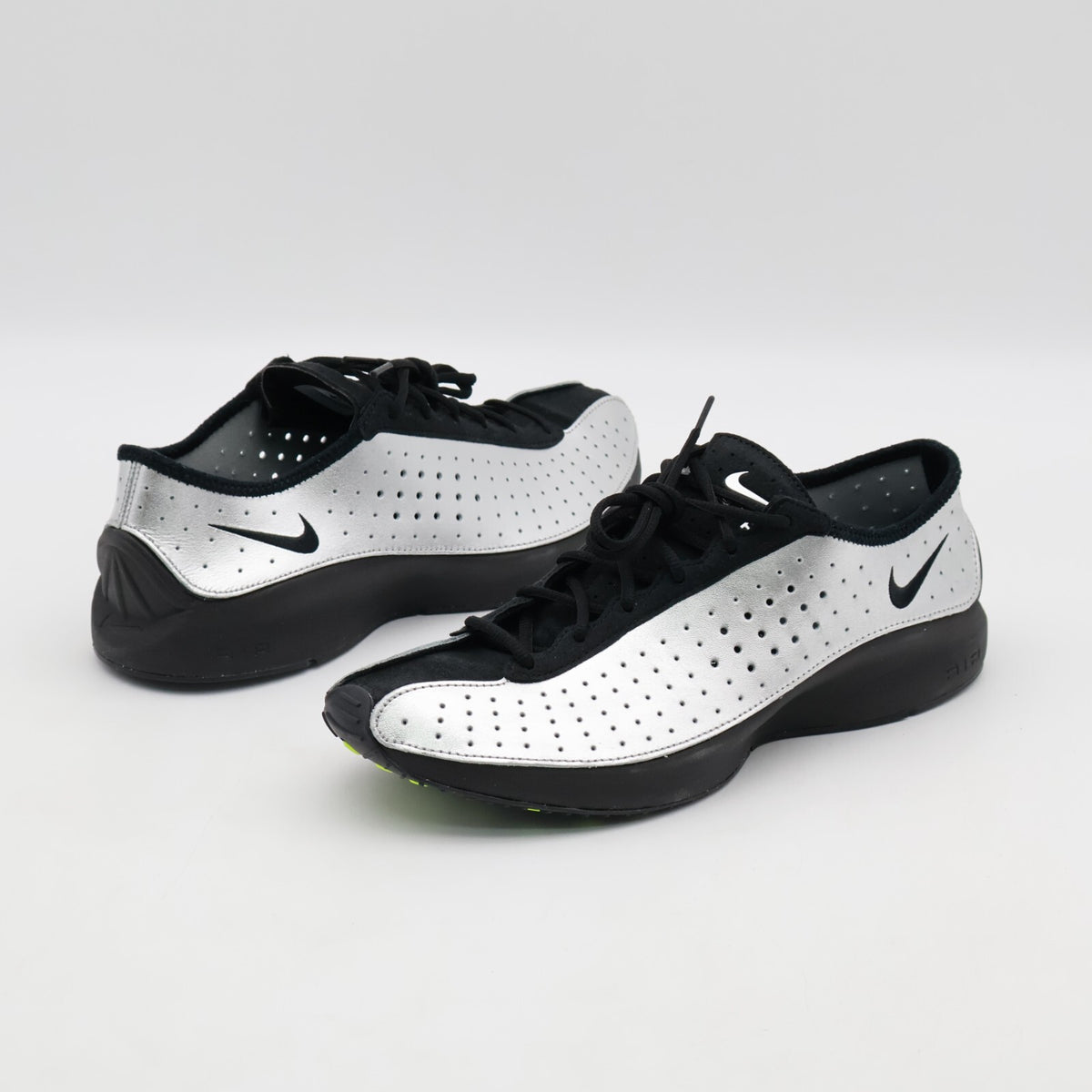 IB5824-001 Nike Air Superfly Metallic Silver Black (Women's)