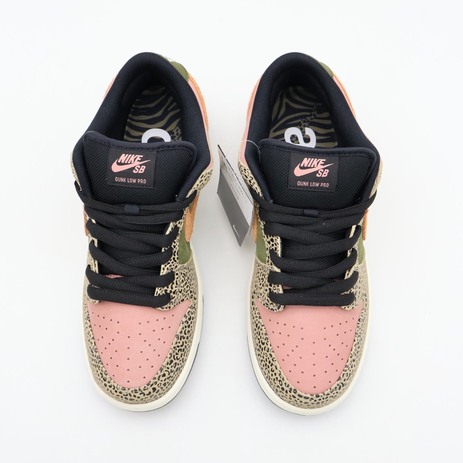 IH3211-200 Arts Rec Nike SB Dunk Low Pro Rust Pink and Rough Green (Men's)