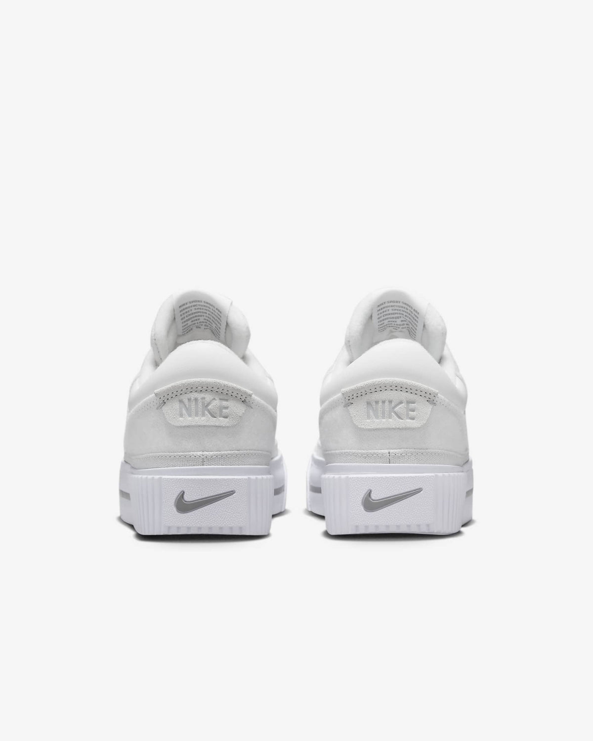 FZ2606-100 Nike Court Legacy Lift Summit White Phantom Light Smoke (Women's)