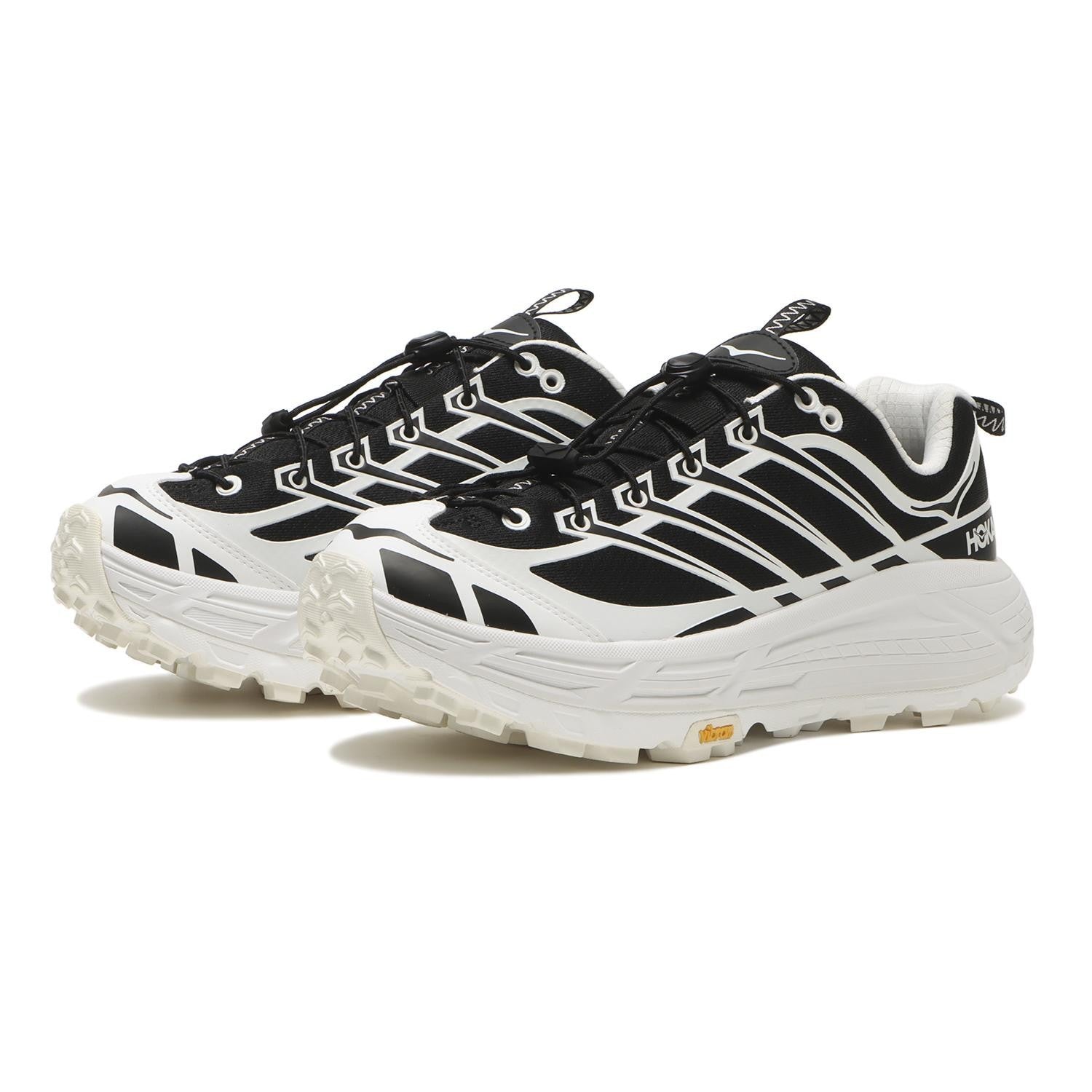 1141572-FLCK Hoka Mafate Three 2 Frost Black (Men's)