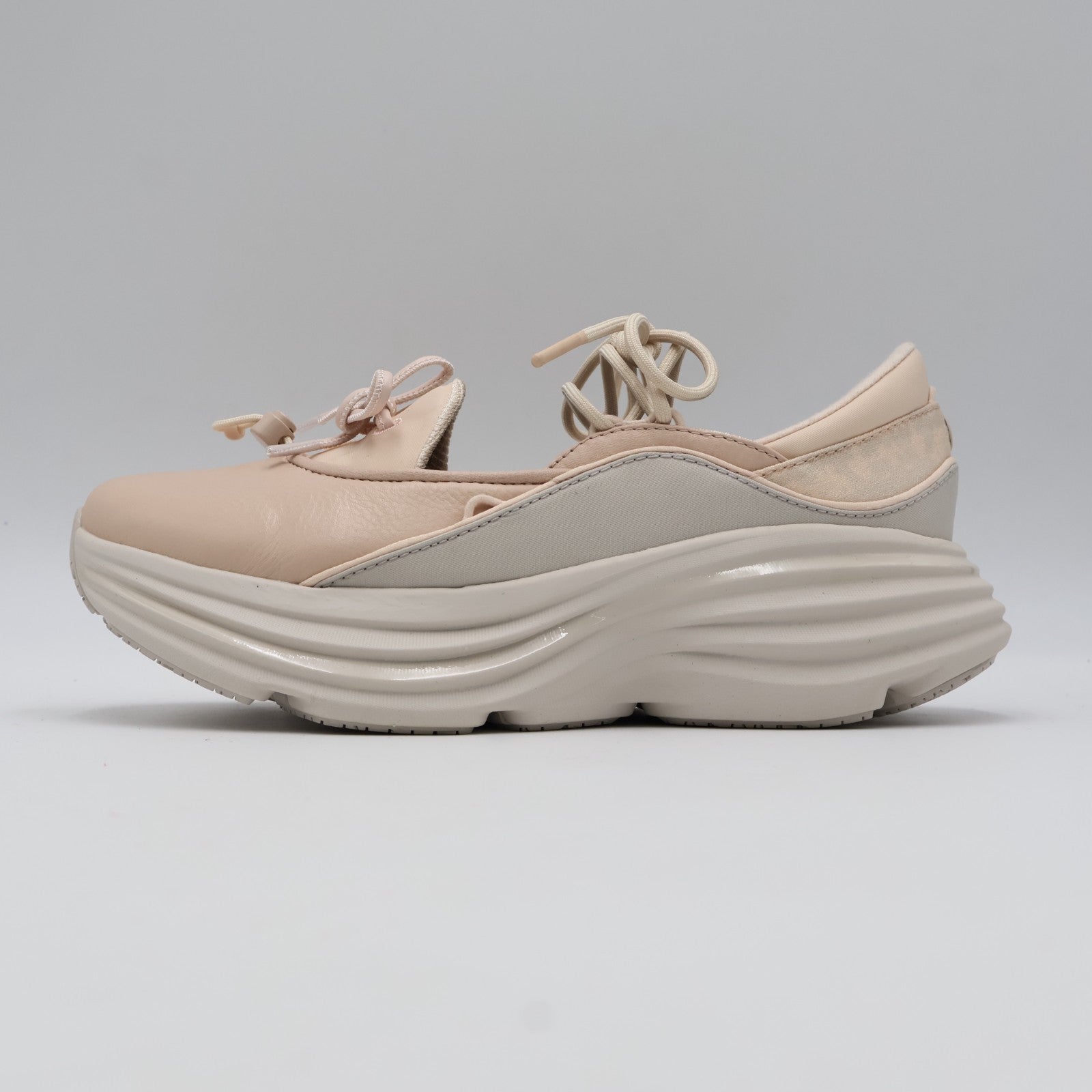 1171546-BTCC Hoka Bondi Mary Jane Beech WoodStucco (Men's)