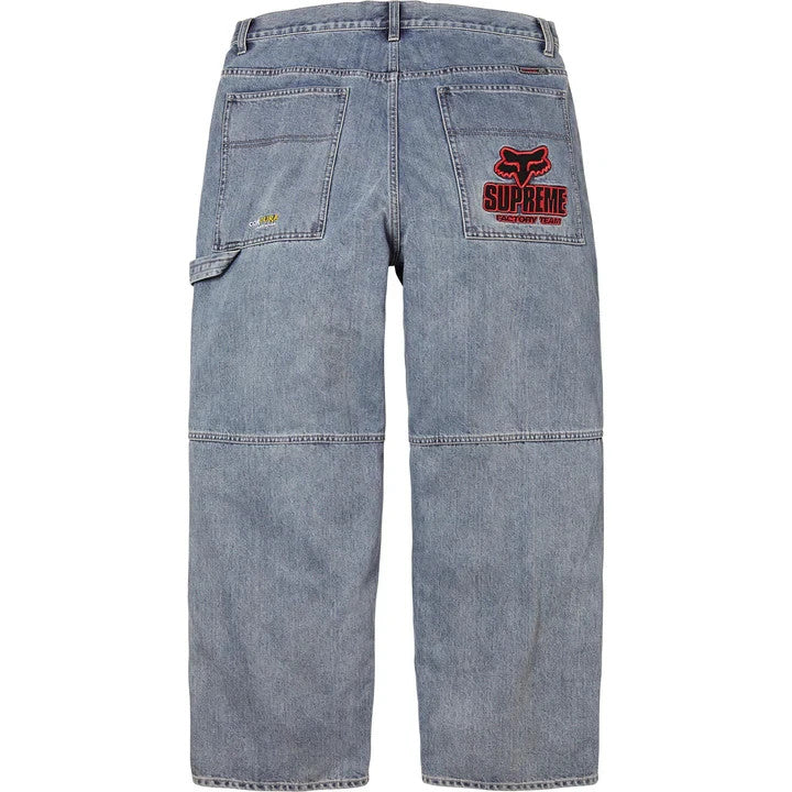 Supreme Fox Racing Cordura Baggy Jean Denim