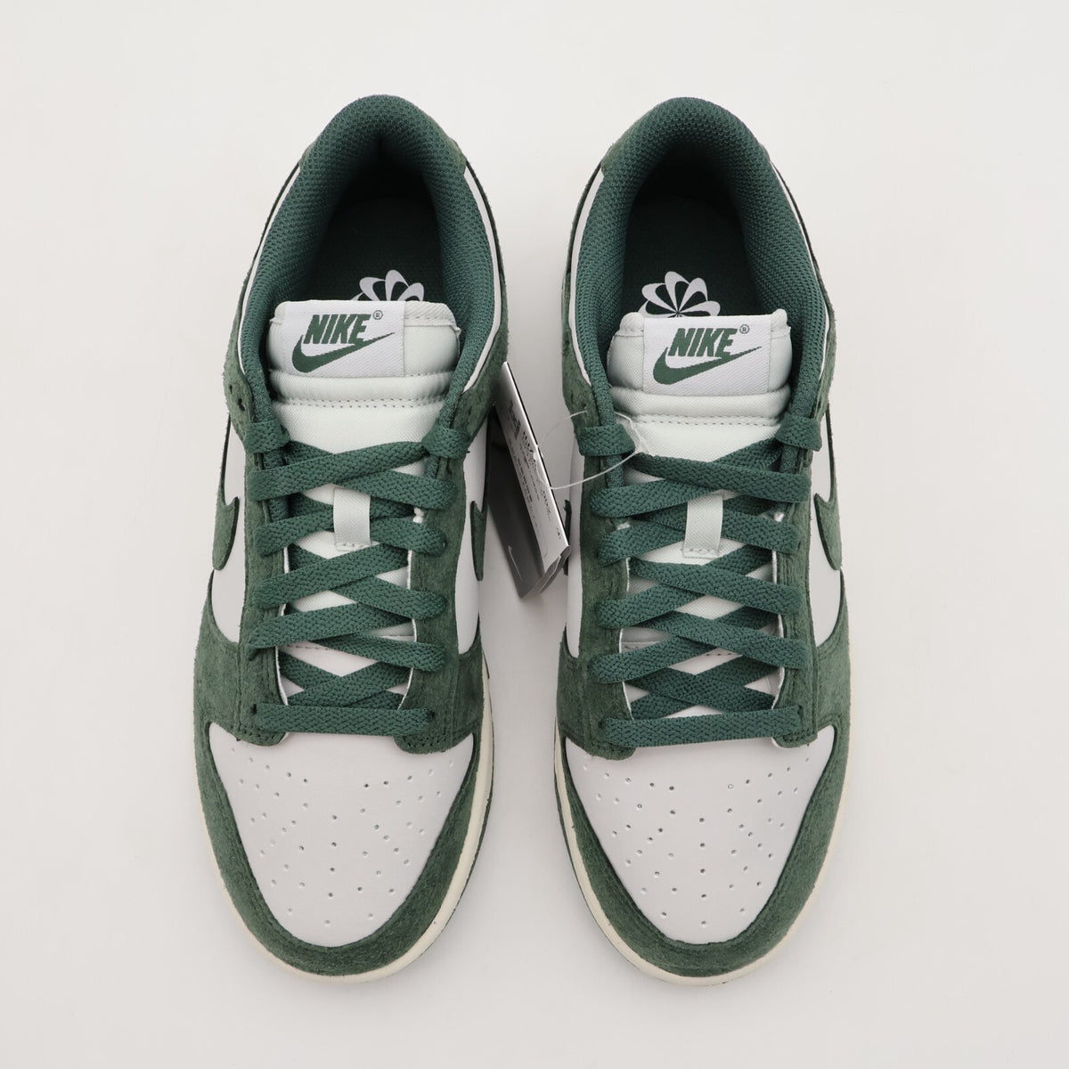 HJ7673-002 Nike Dunk Low Next Nature Green Suede (Women's)