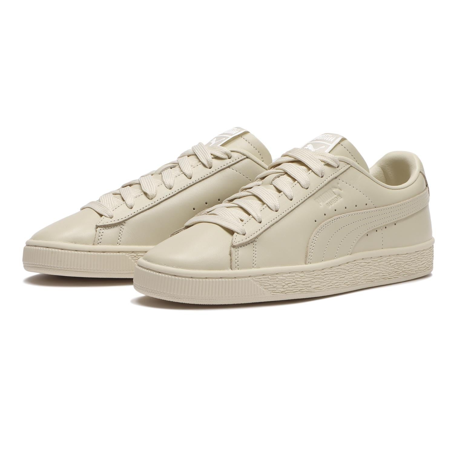 408916-01 PUMA SUEDE CHARLES F.STEAD LTH white (Men's)