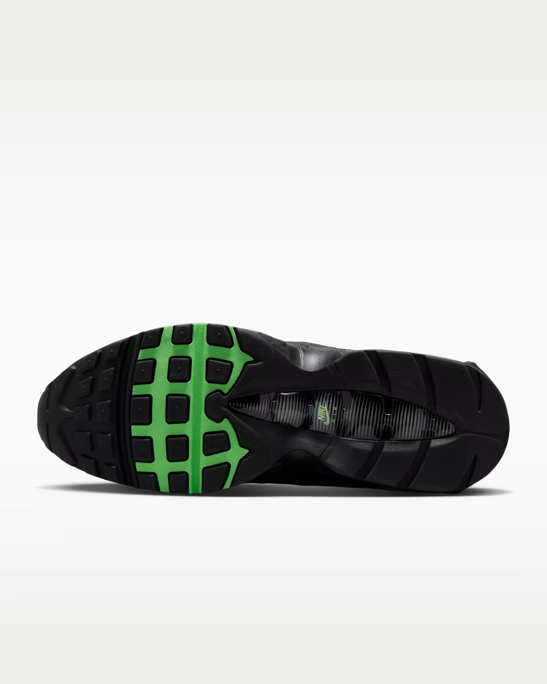 IH7853-004 Nike Air Max 95 Big Bubble Tech "Iron Grey/Dream Green" (Men's)
