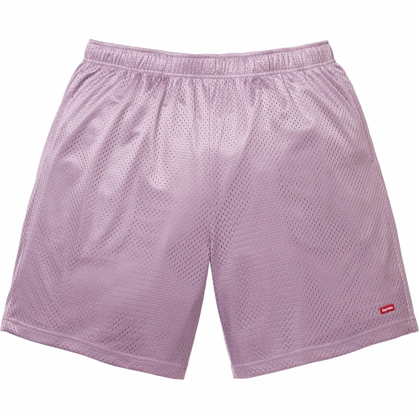 Supreme Small Box Baggy Mesh Short Lavender