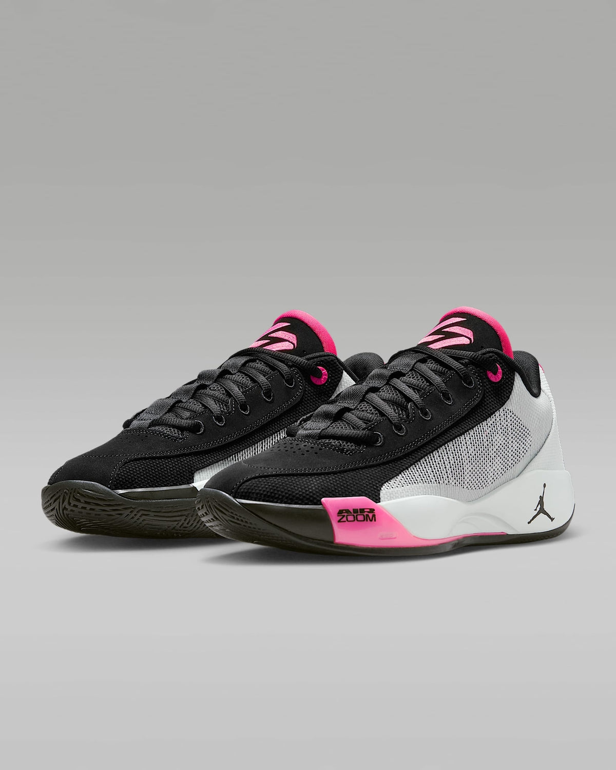 HF0819-001 Luka .77 PF Basketball Shoes Color: Black Barely Green Hyper (Men's)