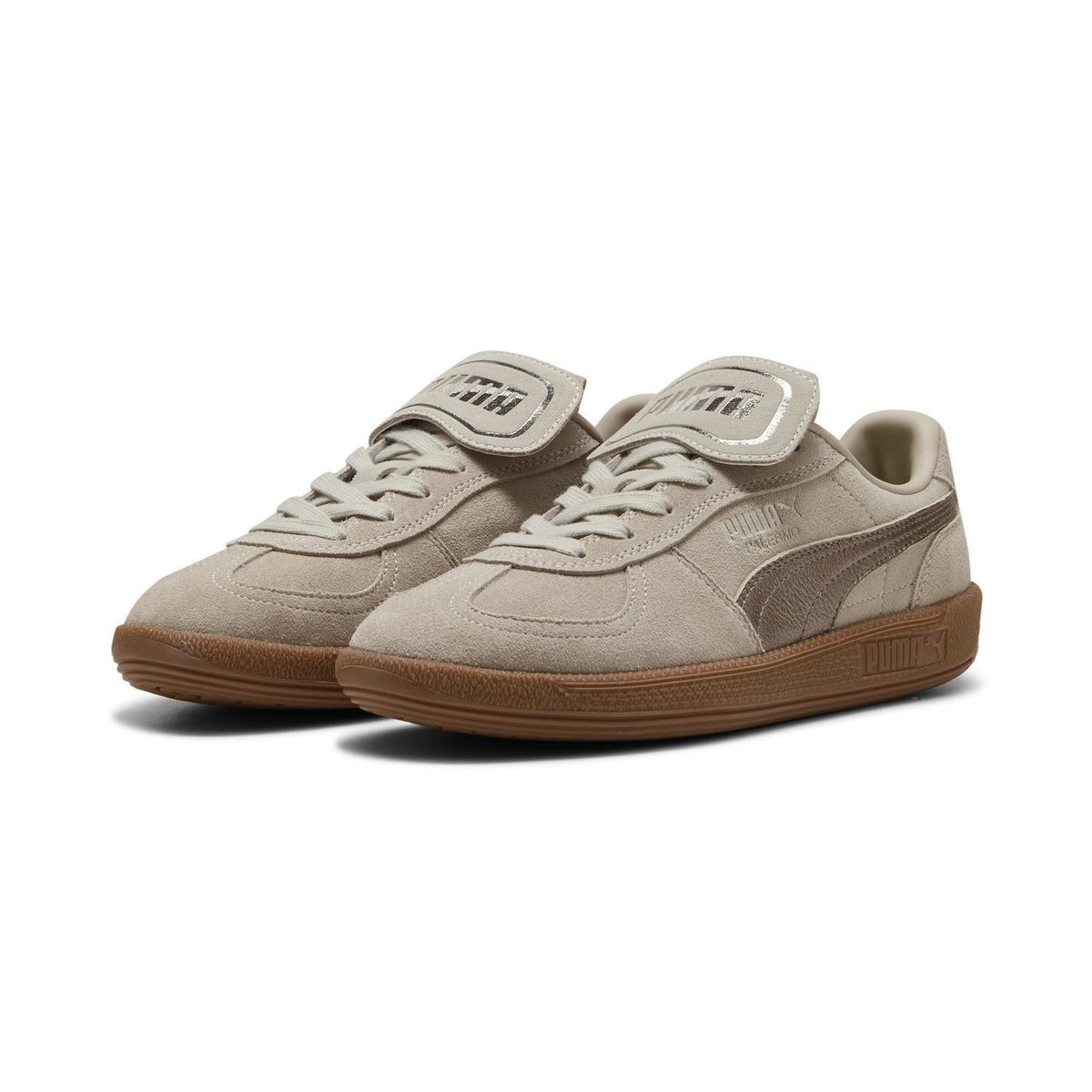 404021-01 Puma Palermo Premium Metallic Desert Dust Gum (Men's)