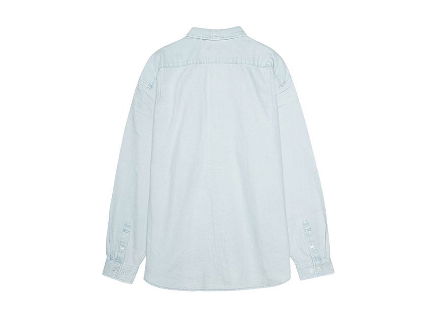 Supreme Small Box Shirt Washed Denim