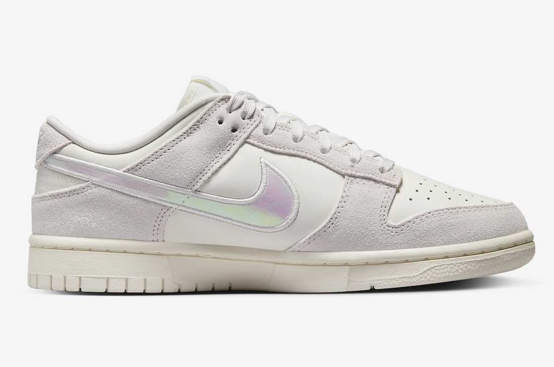 HF5074-133 Nike Dunk Low Iridescent Swoosh (Women's)