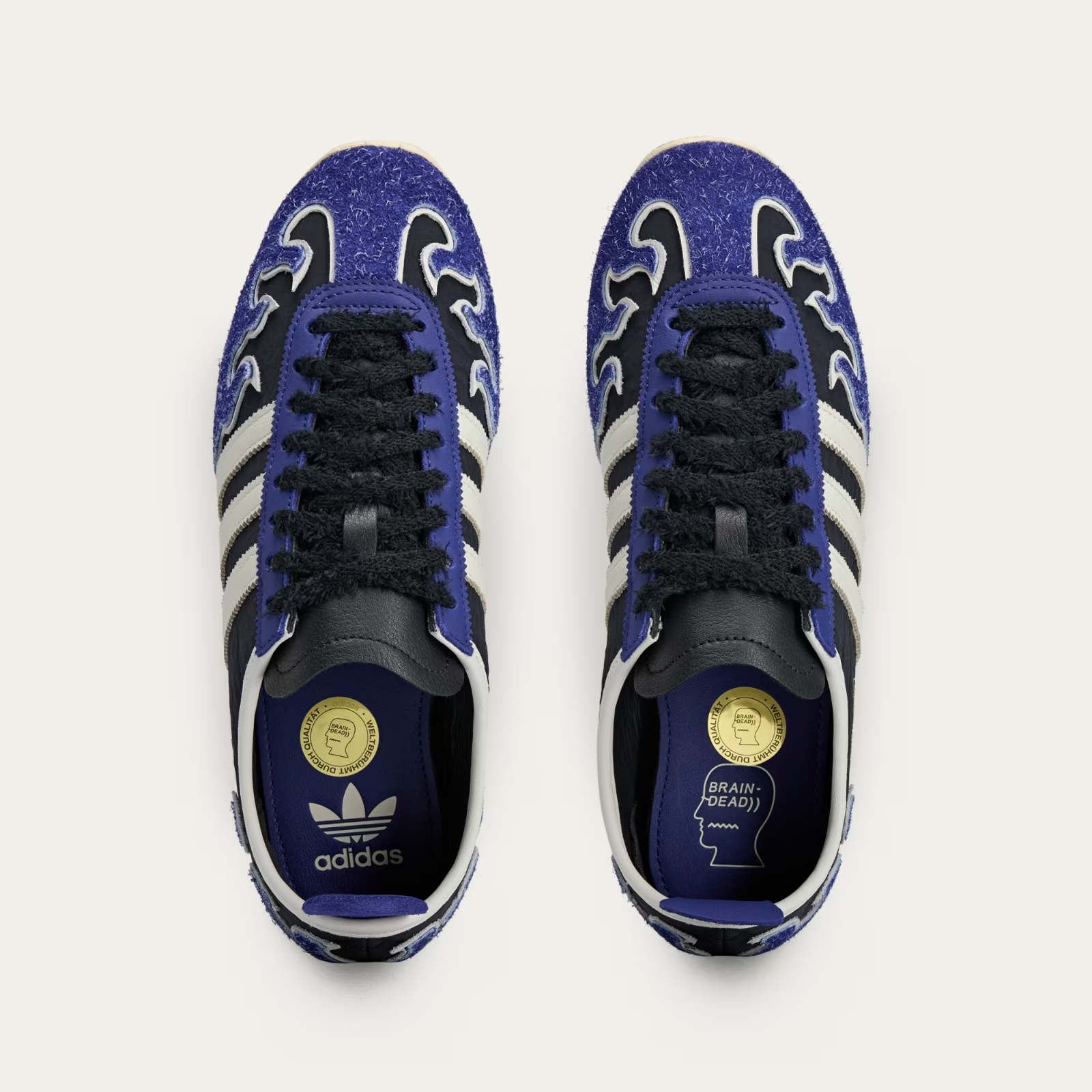 JQ9214 Brain Dead Ã adidas Originals Japan Lo Core Black Off White (Men's)